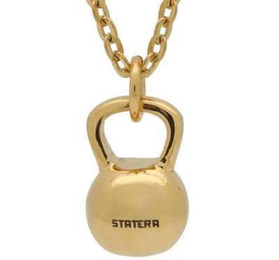 COLGANTE KETTLEBELL - ORO - Statera Apparel